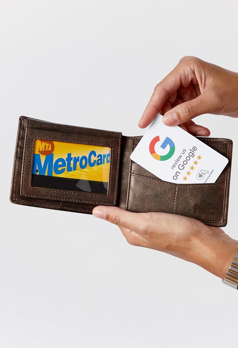 ProsperQR بطاقة مراجعة جوجل - بطاقة NFC ورمز QR للأعمال الصغيرة، احصل على المزيد من مراجعات العملاء، ضرورية للمكتب، المعارض التجارية وأكشاك البائعين، ملحقات ومواد تسويقية أساسية - Image 4